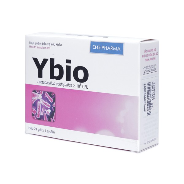 Men vi sinh Ybio (24 gói/hộp)