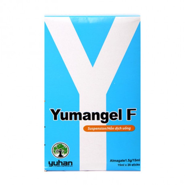 Thuốc trị loét dạ dày, tá tràng Yumangel F (20 gói/hộp)