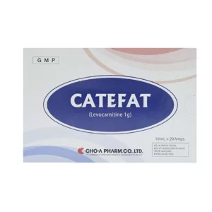Catefat 1g (2 vỉ x 10 ống/hộp)