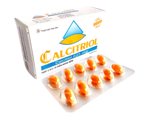 Thuốc điều trị loãng xương Calcitriol DHT (3 vỉ x 10 viên/hộp)