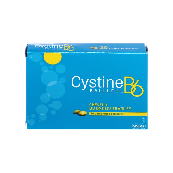 Thuốc trị rụng tóc, gãy móng Cystine B6 Bailleul (20 viên/hộp)