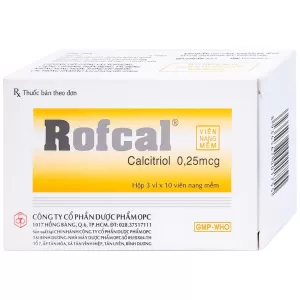 Rofcal (3 vỉ x 10 viên/hộp)