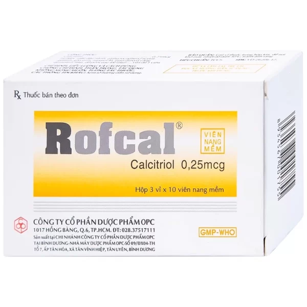 Rofcal (3 blisters x 10 sofgels/box)