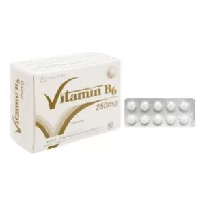 Vitamin B6 250mg MKP (10 vỉ x 10 viên/hộp)