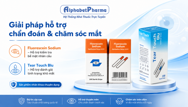 Bộ đôi que thử hỗ trợ thăm khám nhãn khoa chuyên sâu