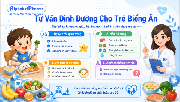 DINH DƯỠNG CHO TRẺ BIẾNG ĂN