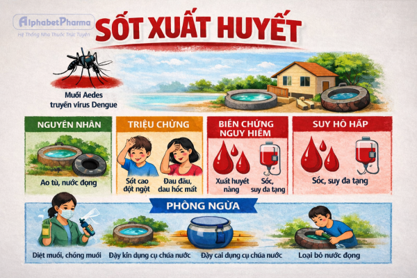 SỐT XUẤT HUYẾT TRẺ NHỎ VÀ NHỮNG LƯU Ý CƠ BẢN