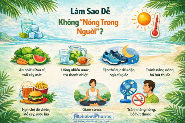 Thanh nhiệt cơ thể mùa Tết – Làm sao để không “nóng trong người”?